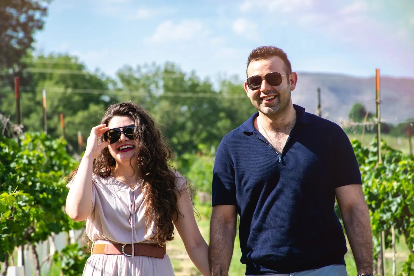 Couple connecting